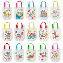 Load image into Gallery viewer, 1pc DIY Graffiti Bag Handmade Painting Non-Woven Bags for Children Arts Crafts Color Filling Drawing Toy
