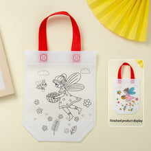 Load image into Gallery viewer, 1pc DIY Graffiti Bag Handmade Painting Non-Woven Bags for Children Arts Crafts Color Filling Drawing Toy
