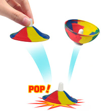 Load image into Gallery viewer, Bounce Rubber Popping Bowls Children Toys Elastic Jumping Bowl Stress Relief Toys Outdoor Fun Sports Gifts For Kids
