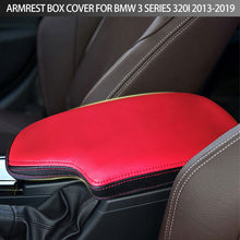 Load image into Gallery viewer, Car Armrest Box Center Console Lid Armrest Cover Interior Accessories Microfiber Leather Cover For BMW 3 Series 320i 2013-2019
