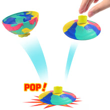 Load image into Gallery viewer, Bounce Rubber Popping Bowls with Light Children Toys Elastic Jumping Bowl Stress Relief Toys Outdoor Fun Sports Gifts For Kids

