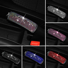 Load image into Gallery viewer, Rhinestone Car Handbrake Cover Leather Auto Anti-slip Diamond Protector Decoration Interior Accessories
