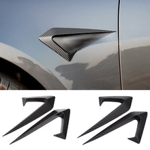 Load image into Gallery viewer, 2Pcs Car Side Camera Protection Cover Kit Decoration Sticker Car Modification Accessories for Tesla Model 3

