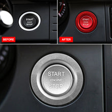 Load image into Gallery viewer, Car Start Ignition Engine Start Stop Button Ring Cover Trim Sticker Button Decoration Switch Accessories For Land Rover Discovery Sport LR5 Range Rover Sport Vogue Evoque
