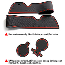 Load image into Gallery viewer, 13Pcs/Set Car Gate Slot Non-Slip Mat Cup Groove Rubber Pad Anti-Slip Interior Accessories Holder Door Coaster For Chevrolet Trax 2024
