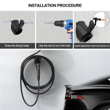 Load image into Gallery viewer, Car EV Charger Holder Wall Electric Charging Cable Organizer Electric Car Charger Holder Type 1/Type 2 Cable Socket
