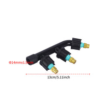 Load image into Gallery viewer, Agricultural Copper Atomizing Sprayer Nozzle Single/Double/Three Nozzle Head Garden Lawn Irrigation Watering Tool
