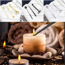 Load image into Gallery viewer, Stainless Steel Candle Wick Scissors Candle Core Trimmer Candle Making Tools Handmade Candle Accessories
