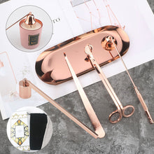 Load image into Gallery viewer, 3PCS Candle Wick Trimmer Scissors Hooks Candle Accessories Set with Storage Bag Home Care Candle Tool Stainless Steel Portable
