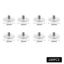 Load image into Gallery viewer, 100pcs/Lot Handmade Candle Wick Tabs Metal Candle Wicks Sustainer Tabs Candle Wicks Base For DIY Candle Making DIY Craft Tools
