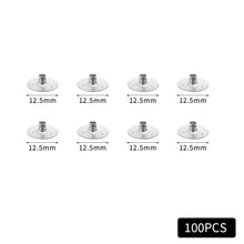 Load image into Gallery viewer, 100pcs/Lot Handmade Candle Wick Tabs Metal Candle Wicks Sustainer Tabs Candle Wicks Base For DIY Candle Making DIY Craft Tools
