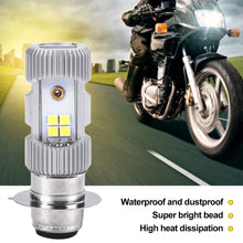 Load image into Gallery viewer, P15D Aluminium Alloy Motorcycle LED Headlight Motorcycle Scooter Light Super Bright Light lamp Moto DRL Lights
