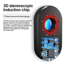 Load image into Gallery viewer, Infrared Detector Hotel Anti-Camera Anti-Voyeur Artifact Hidden Camera Detector Security Protection Gadget
