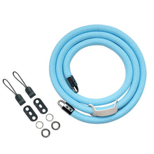 Load image into Gallery viewer, 1PC Camera Shoulder Strap Nylon Silk Climbing Rope Mirrorless Camera Round Lanyard For Canon R50 Nikon Sony ZEV10 Fuji XT4 XS10 XT3
