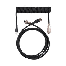 Load image into Gallery viewer, 1.8M+1.2M Type-C Navigation Patch Wire Mechanical Keyboard Data Cable Spiral Spring Cable Customized Game Keyboard Accessories
