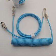 Load image into Gallery viewer, 3M Model C Mechanical Keyboard Wire Navigation Cable USB Spring Helix Cable Customized Gaming Keyboard Accessories

