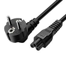 Load image into Gallery viewer, 1.2/1.5/1.8M VDE-Certified Three-Core Euro Gauge Pin-Tail Power Cable AC Laptop Plug Adapter Cable 0.5/0.75MM²
