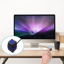 Load image into Gallery viewer, 1.65/5/10M Computer External Desktop Switch Controller Internet Cafe Desktop Computer Home Office Movable Extension Power Button With LED Light
