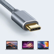 Load image into Gallery viewer, 1PC Laptop Type-C To Square Port USB 2.0 Print Cable Nylon Braided Electronic Piano Electronic Musical Instrument Printer Scanner Data Cable
