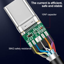 Load image into Gallery viewer, 1PC 10Gbps Mobile Hard Disk Cable USB3.2 A To C Gen2 3A 60W Data Cable For Hard Disk Mobile Phone Computer Camera
