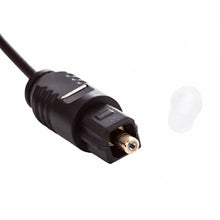 Load image into Gallery viewer, 1PC OD2. Optical Fiber Cable SPDIF Digital Audio Wire TOSLINK Audio DVD Digital Cable TV With Power Amplifier Square Port
