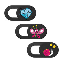 Load image into Gallery viewer, 1 Set Anti-Snooping Webcam Privacy Cover Universal Privacy Protector Sticker For Ipad Macbook Web Laptop PC Len Camera Accessories

