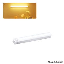 Load image into Gallery viewer, USB Rechargeable Car Sensor Light Automatic Induction White Warm Light Bar Magnetic Maual/Sensing Mode Lamp for Floor Trunk
