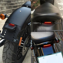 Load image into Gallery viewer, Motorcycle Rear Brake Light Mini 12V 11LED Tail Stop Light Lamp for Dirt bike Motorbike License Plate Light Decorative Lamp
