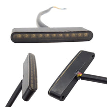 Load image into Gallery viewer, Motorcycle Rear Brake Light Mini 12V 11LED Tail Stop Light Lamp for Dirt bike Motorbike License Plate Light Decorative Lamp
