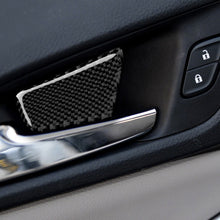 Load image into Gallery viewer, 4Pcs Car Inner Door Bowl Decor Cover Trim Stickers Carbon Fiber For Audi A4L A4 B8 2009-2016 Q5 2009-2017 A5 2008-2017 Accessories
