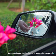 Load image into Gallery viewer, 2Pcs Car Side Mirror Protective Sticker Film Rain-proof Anti Fog Membrane Anti-glare Waterproof Rainproof Clear
