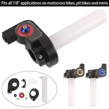 Load image into Gallery viewer, 22mm 7/8'' Motorcycle Handle Grips with Throttle Handle Grips 1200mm Throttle Cable Dit Pit Bike Enduro Motocross Parts Accessories
