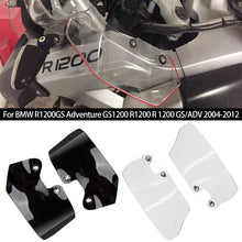 Load image into Gallery viewer, 2Pcs Motorcycle Handshield Windshield Handguard Wind Shield Guard Side Deflectors For BMW R1200GS Adventure GS1200 R1200 R 1200 GS/ADV 2004-2012
