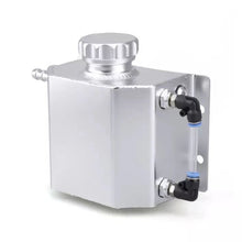 Load image into Gallery viewer, 1L/2L Oil Catch Can Reservoir Aluminum Tank Engine Coolant Radiator Overflow Oil Fuel Tank With Drain Plug Breather
