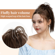 Load image into Gallery viewer, High Heat Resistant Synthetic Fiber False Hair Women Daily Straight Wig Clip Easy Instant Removeable Fluffy Hair Volume High Warped Wig
