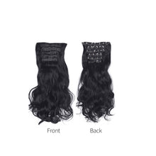 Load image into Gallery viewer, 6pcs Wig Pieces Large Wavy Curly Hair Long Hair Women's Wig Pieces Lightweight and Highlight Dyed Wig Pieces False Hair Piece
