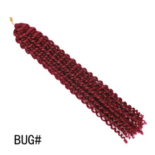 Load image into Gallery viewer, African Women's Finger Extensions 18 Inch Hand Hooks Dirty Braids Synthetic Fiber Wigs Women Highlight Dyed False Hair Wig
