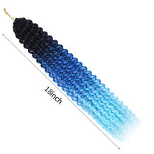 Load image into Gallery viewer, African Women's Finger Extensions 18 Inch Hand Hooks Dirty Braids Synthetic Fiber Wigs Women Highlight Dyed False Hair Wig

