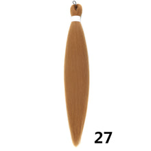 Load image into Gallery viewer, 26inch Colorful Synthetic Jumbo Braids PVC Wig Hair Extensions Braiding Hair Pre Stretched Braids False Hair Piece Women Wig
