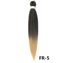 Load image into Gallery viewer, 26inch Colorful Synthetic Jumbo Braids PVC Wig Hair Extensions Braiding Hair Pre Stretched Braids False Hair Piece Women Wig
