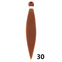 Load image into Gallery viewer, 26inch Colorful Synthetic Jumbo Braids PVC Wig Hair Extensions Braiding Hair Pre Stretched Braids False Hair Piece Women Wig
