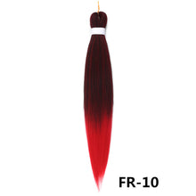 Load image into Gallery viewer, 26inch Colorful Synthetic Jumbo Braids PVC Wig Hair Extensions Braiding Hair Pre Stretched Braids False Hair Piece Women Wig
