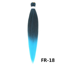 Load image into Gallery viewer, 26inch Colorful Synthetic Jumbo Braids PVC Wig Hair Extensions Braiding Hair Pre Stretched Braids False Hair Piece Women Wig
