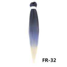 Load image into Gallery viewer, 26inch Colorful Synthetic Jumbo Braids PVC Wig Hair Extensions Braiding Hair Pre Stretched Braids False Hair Piece Women Wig
