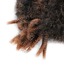 Load image into Gallery viewer, 16 Inch Kinky Twist Marley Braiding Crochet Hair Synthetic Pre-Separated Springy Afro Twist Hair For Butterfly Locs Braids
