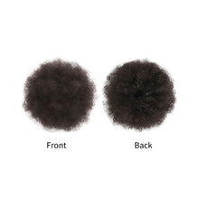 Load image into Gallery viewer, Synthetic Afro Puff Drawstring Ponytail Hair Bun Short Afro Kinkys Curly Afro Bun Extension Hairpieces Women Curly Hair Wig
