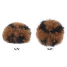 Load image into Gallery viewer, Synthetic Afro Puff Drawstring Ponytail Hair Bun Short Afro Kinkys Curly Afro Bun Extension Hairpieces Women Curly Hair Wig

