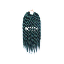 Load image into Gallery viewer, 12inch Twist Crochet Hair Big Senegalese Twist Crochet Braids Synthetic Braiding Hair Extensions for Women False Hair Piece
