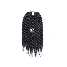 Load image into Gallery viewer, 12inch Twist Crochet Hair Big Senegalese Twist Crochet Braids Synthetic Braiding Hair Extensions for Women False Hair Piece
