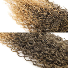 Load image into Gallery viewer, 16inch Curl Hair Ponytail Synthetic Deep Wave Ponytail Drawstring Ponytail Extensions for Women Clip on Pony Tail Hair Hairpiece
